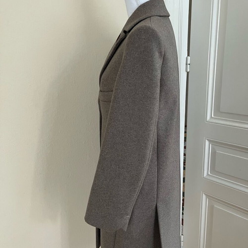Zadig & Voltaire wool coat like new, gray, oversized small/medium