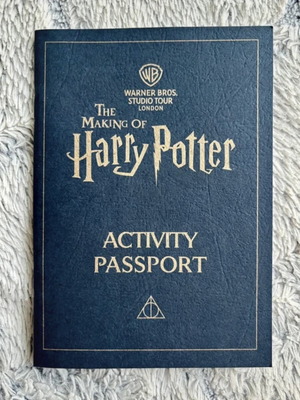 Harry Potter Studio Tour London Official Activity Passport