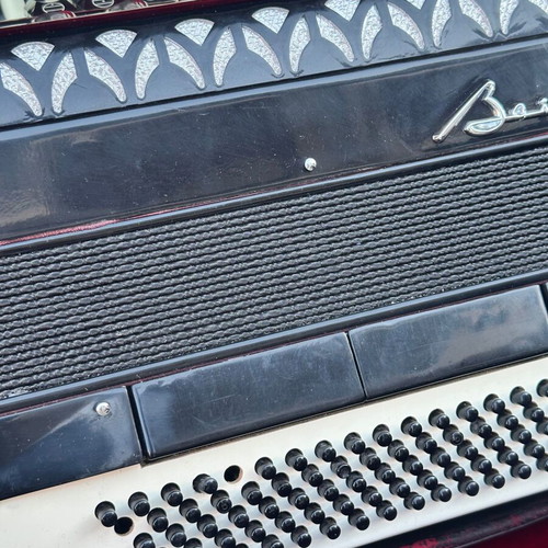 Baile Vintage Accordion 34 Keys used with Carrying Case Shanghai China