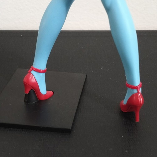 Bulma Bunny Girl anime figure used, 24 cm