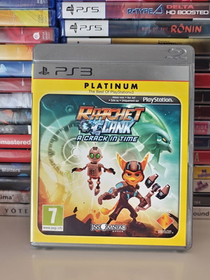Ratchet & Clank: A Crack in Time Platinum παιχνίδι PS3 μεταχειρισμένο