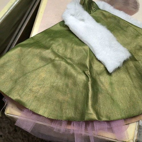 Bibi Bo Golden Vision used with fur stole and fur accessory