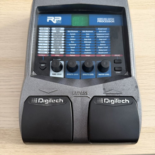 Digitech RP150 guitar multieffects like new