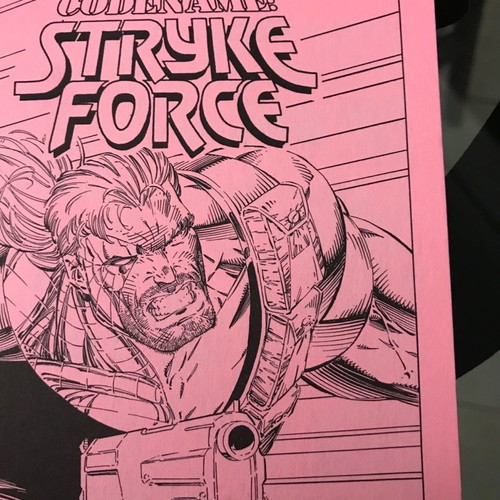Codename: Strykeforce #1 Ashcan comic new