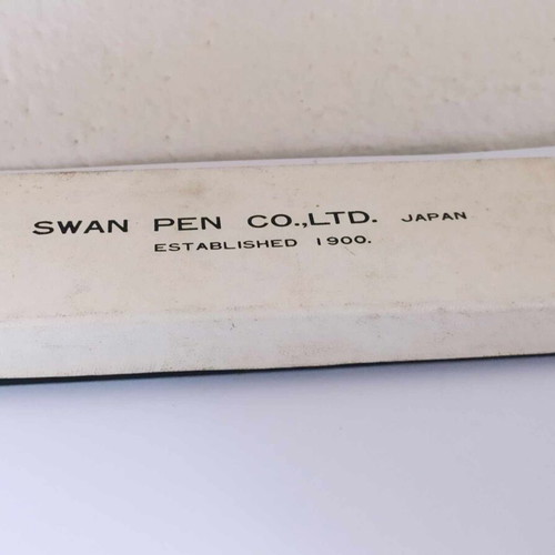 Swan Co Ltd Japan pen set new, gold plated with mechanical pencil and pen