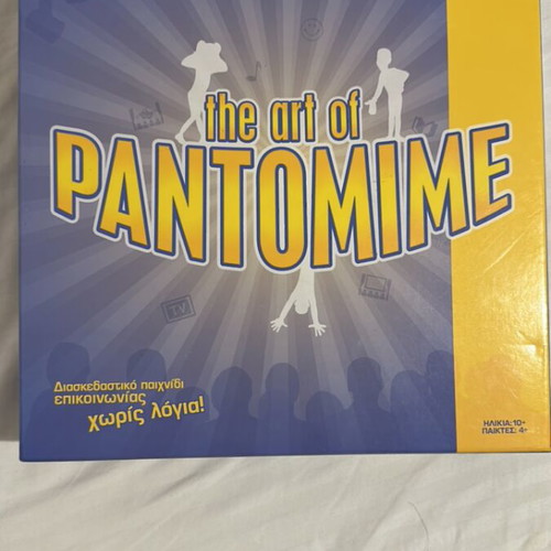 Pantomime new board game