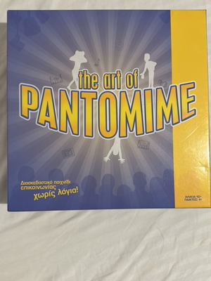 Pantomime new board game