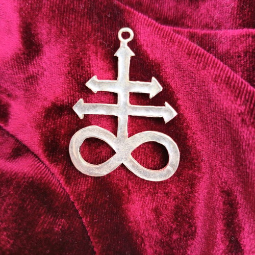 Leviathan cross new, silver