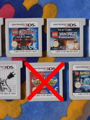 Bundle of 6 Nintendo 3DS Games like new