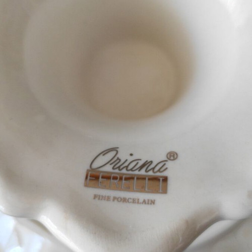 Serving platter for sweets like new, porcelain