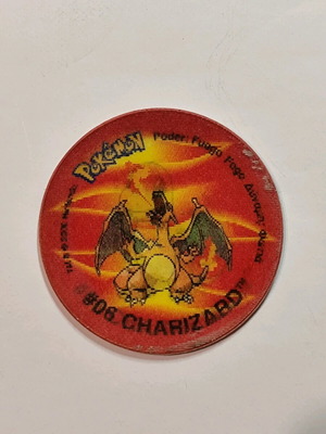 Pokemon Tazo 2 Holo 3D Charizard used collectible