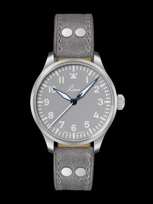 Laco Augsburg Grau 39 Automatic Watch new