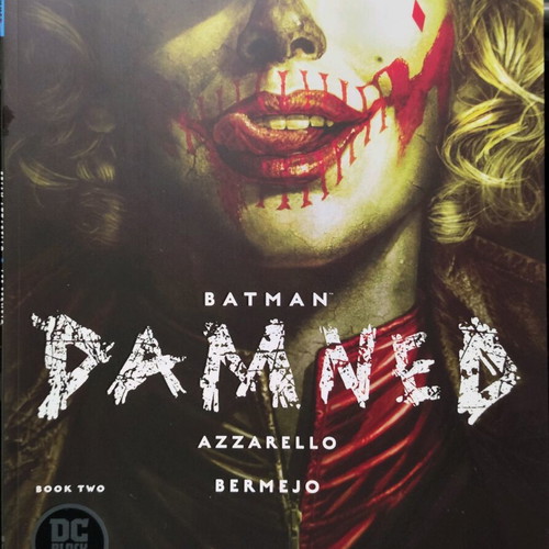 Batman: Damned #2 like new, 1st print, Black Label, English