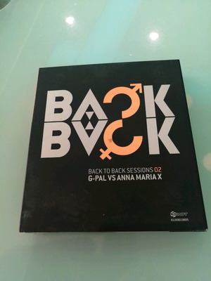 Back To Back Sessions 02 double CD like new, electronica