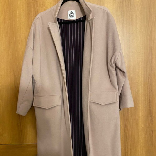 Blameyourdaze soft handmade women's coat new powder pink size M