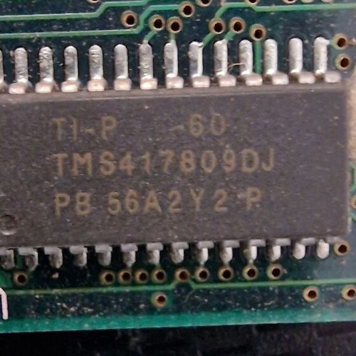 Vintage RAM 8MB 72-pin SIMM Texas Instruments used