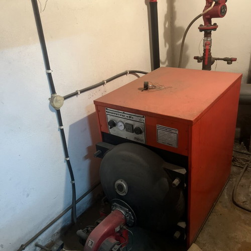 Firogenis Meteor SL-55D Oil Boiler 55,000 Kcal/h used with Burner and Circulator