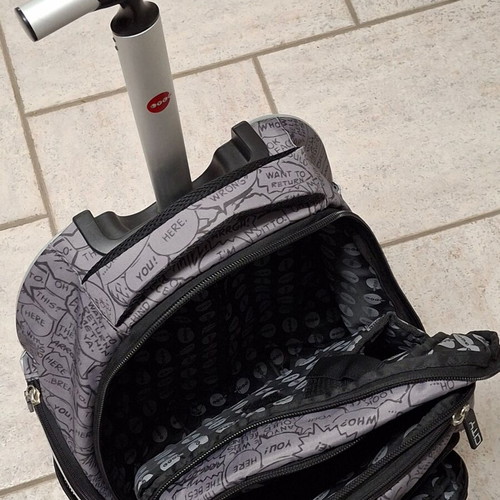 School bag City with wheels