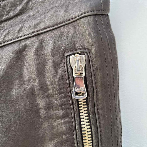 Dolce & Gabbana leather pants used, lambskin, size XS/S, black