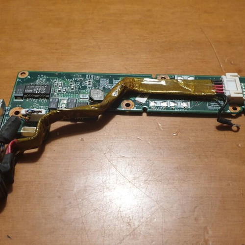 Sony Vaio laptop motherboard with processor and cards