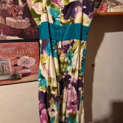 Summer dress used, multicolored, size S