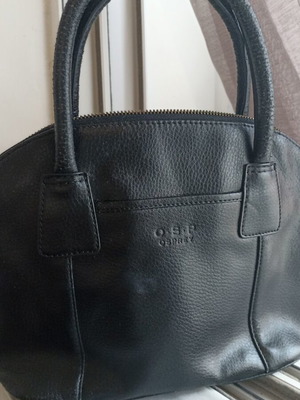 Osprey leather handbag used, black