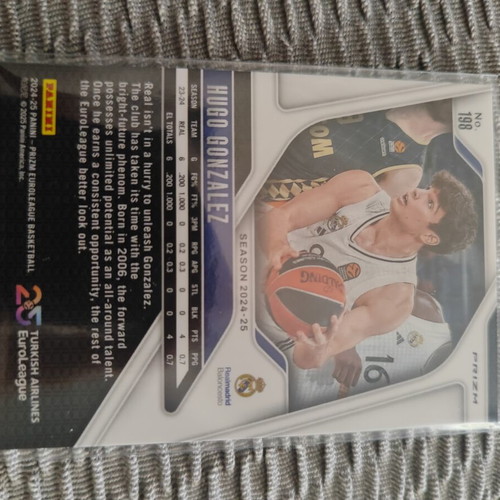 Panini Prizm Euroleague 24-25 Hugo Gonzalez card new