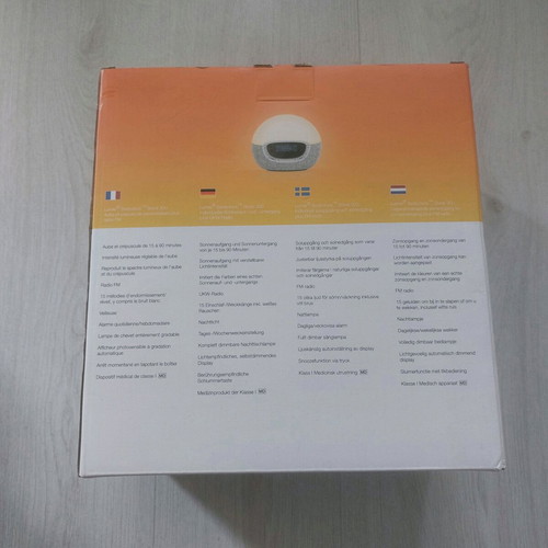 Lumie Bodyclock Shine 300 light alarm clock new, medical class