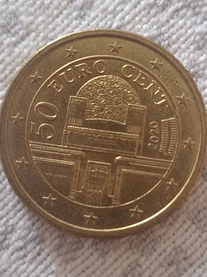 Νόμισμα 50 cent Αυστρίας 2020