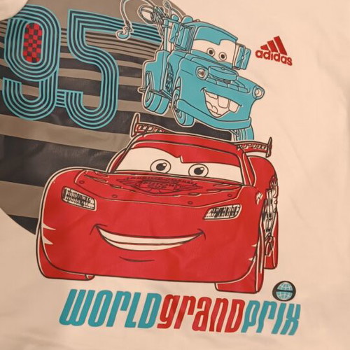 Adidas Cars McQueen toddler set 1.5-2 years