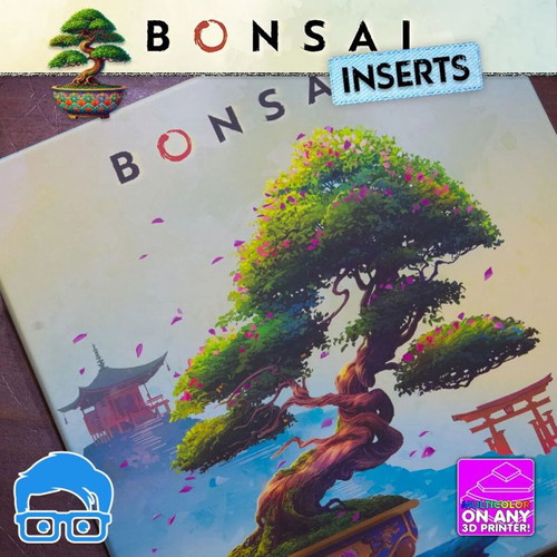 Bonsai Board Game Organizer new, fits sleeved cards