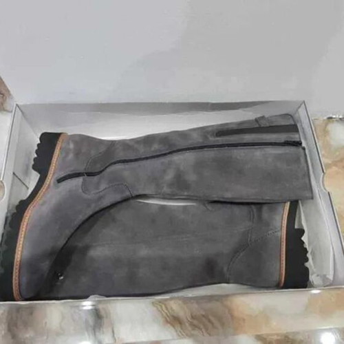 Gabor gray suede boots new size 41