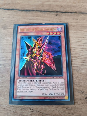 Breaker the Magical Warrior YuGiOh Card near mint, 1st Edition