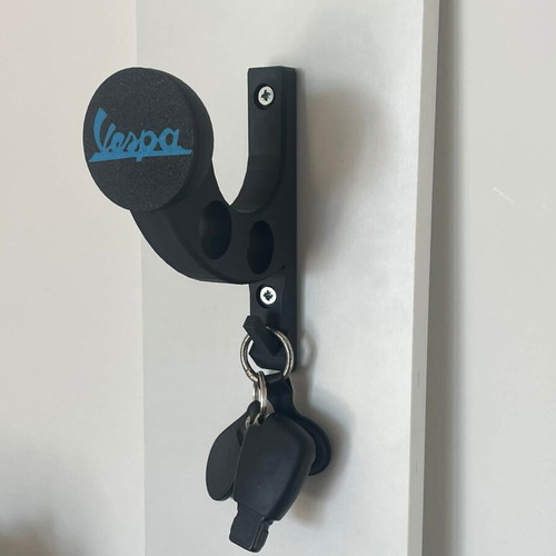 3D Printed Helmet Holder and Wall Key Rack New, Custom Design