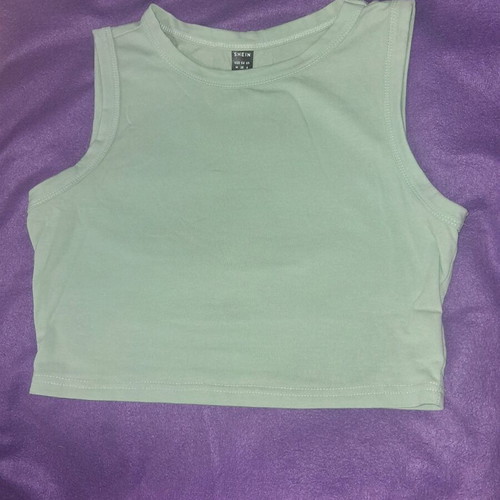 Shein light green top like new, size M