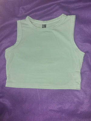Shein light green top like new, size M