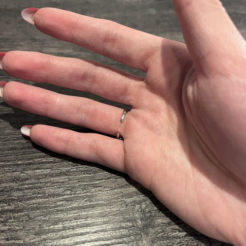 Silver ring brand new in excellent condition