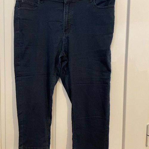 Marks & Spencer Indigo crop παντελόνι μεταχειρισμένο, μέγεθος 48