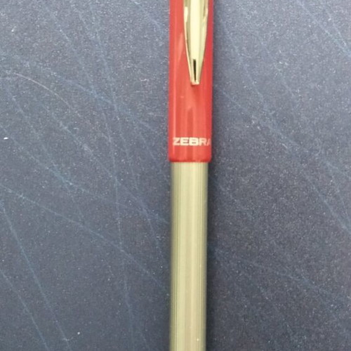 Folding pen new in red and silver color