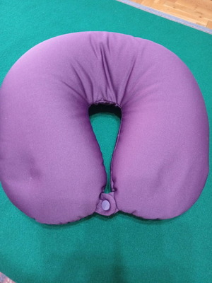 Travel pillow soft and fluffy like new
