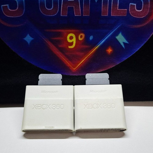 2 Xbox 360 memory cards 256MB each