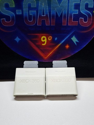 2 Xbox 360 memory cards 256MB each