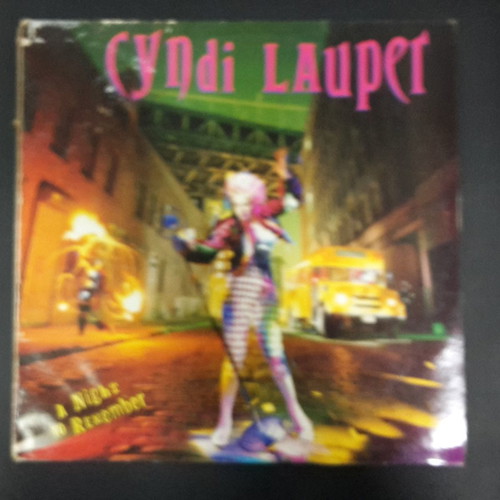 Cyndi Lauper A Night To Remember vinyl used