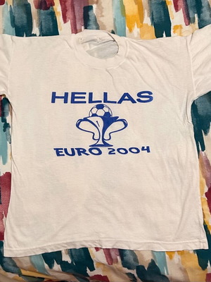 Μπλούζα συνεκτική Hellas euro 2004 σαν καινούργιο