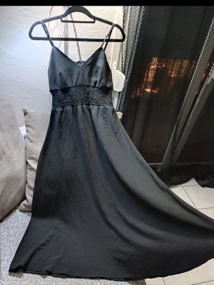 Maxi black dress Paranoia size L like new