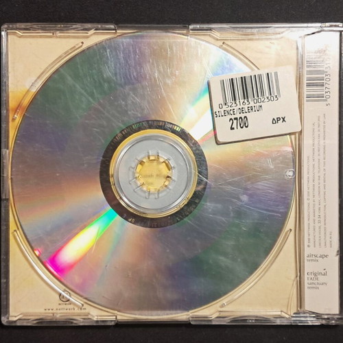 Delerium Silence CD single used, electronic