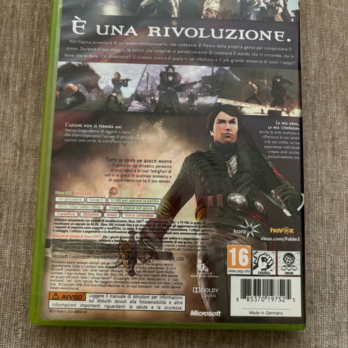 Fable III Xbox 360 used complete