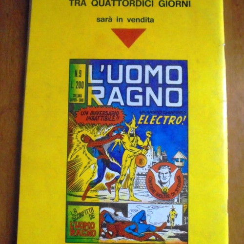 Spiderman #8 Italian edition comic book used