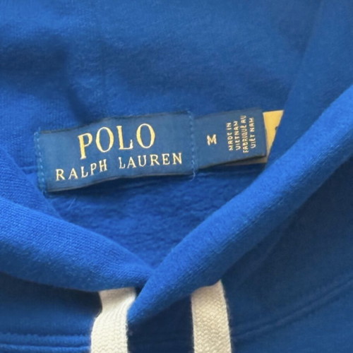 Polo Ralph Lauren blue hoodie used, size medium