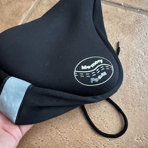 Crivit Memory Foam Bicycle Saddle Cover like new